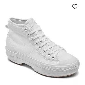 adidas Nizza Trek Shoes Women's, White, Size 8